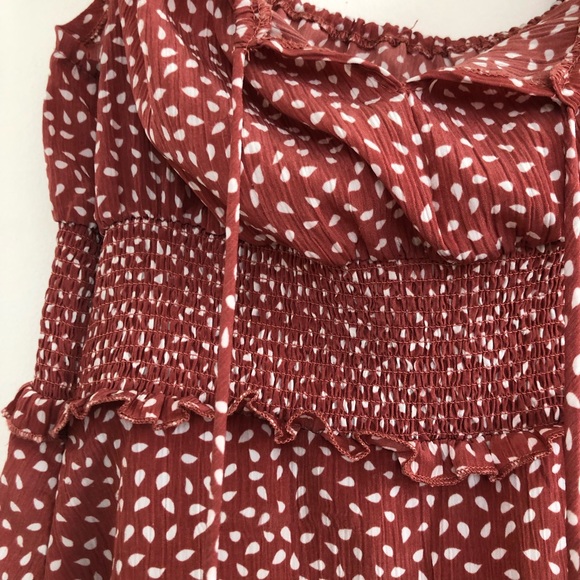 *Sold elsewhere💔* Short Ruffle Boho Dress - Picture 5 of 9